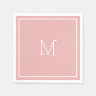 Serviette En Papier Papier rose poussiéreux