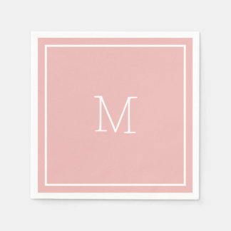 Serviette En Papier Papier rose poussiéreux