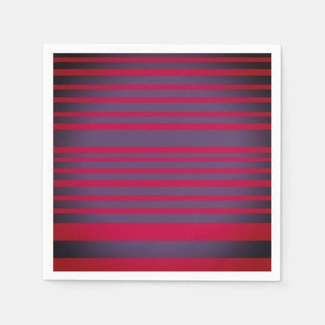 Serviette En Papier Papier rouge et brun (Devant)