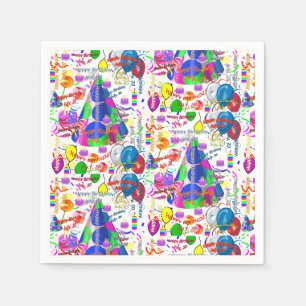 Serviette En Papier Papier serviettes Juillet, 20 Anniversaire