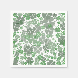 Serviette En Papier Papier shamrock