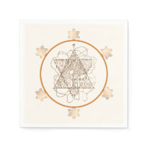 Papier Star juif très élégant