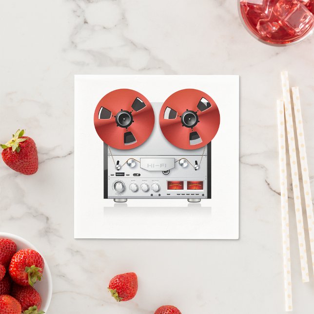 Serviette En Papier Papier stéréo vintage (Créateur téléchargé)