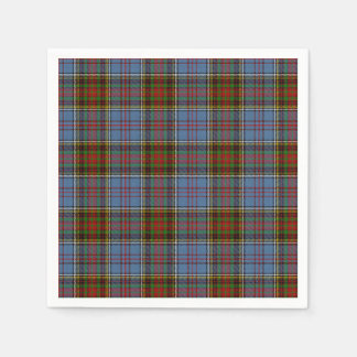 Serviette En Papier Papier Tartan Napkin
