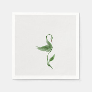 Serviette En Papier Papier vert