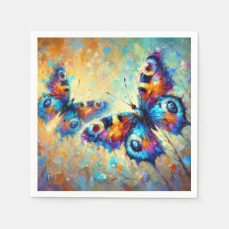Serviette En Papier papillon