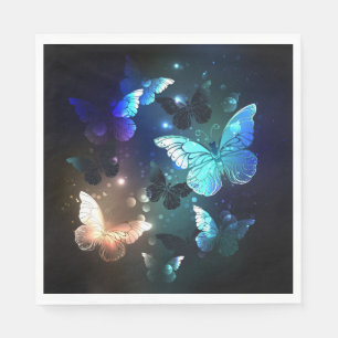 Serviette En Papier Papillon de nuit