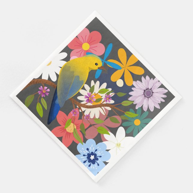 Serviette En Papier Pâque (Coin)