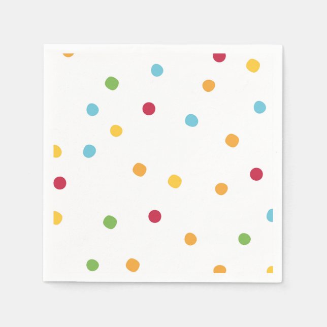 Serviette En Papier Paquet de fête Pointe Anniversaire (Devant)