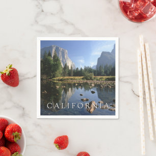Serviette En Papier Parc national de Yosemite Californie