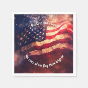 Serviette En Papier Parce que tu as servi