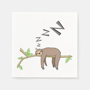 Serviette En Papier Paresse de sommeil