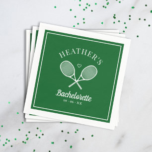 Serviette En Papier Parfait Match Dernier Swing Tennis Bachelorette