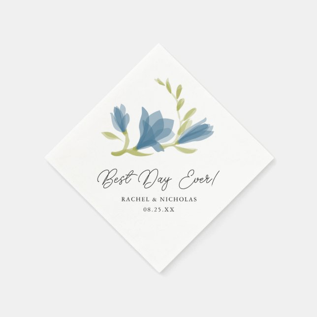 Serviette En Papier Parfum Freesia Petals | Meilleur Jour Jamais ! (Coin)