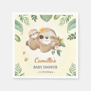 Serviette En Papier Parfum mignon Baby shower neutre genre