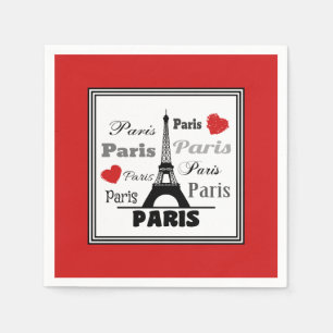 Serviette En Papier Paris