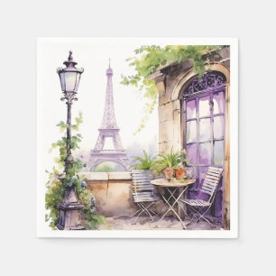 Serviette En Papier Paris