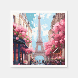 Serviette En Papier Paris