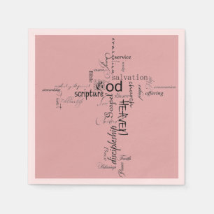 Serviette En Papier Paroles chrétiennes