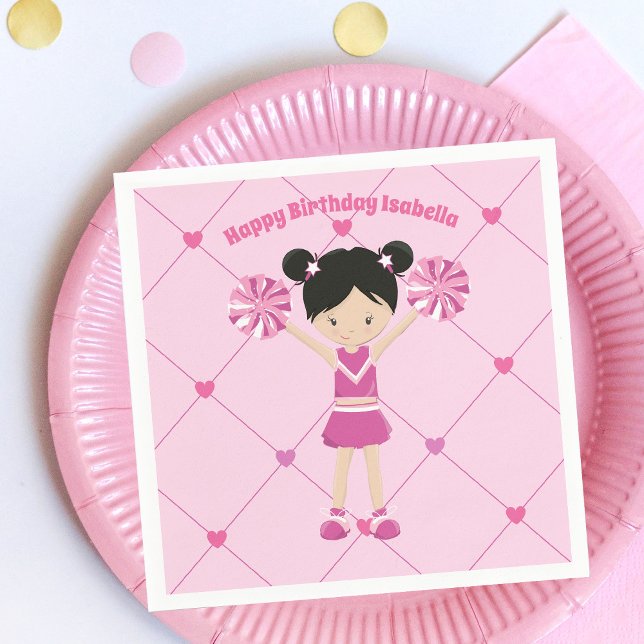 Serviette En Papier Parti d'Anniversaire de enfant personnalisé de Pom (Créateur téléchargé)