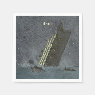 Serviette En Papier Parti Titanic