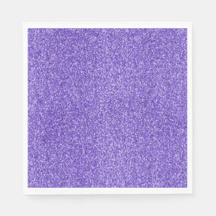 Serviette En Papier Parties scintillant à étincelle violette