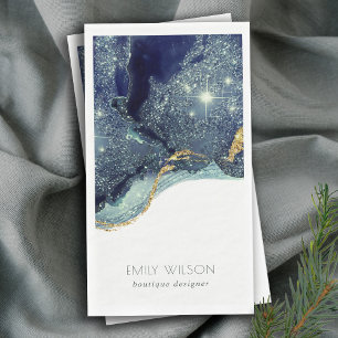 Serviette En Papier Parties scintillant Abstraite en encre d'alcool Si