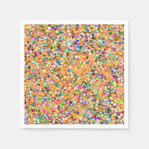 Serviette En Papier Parties scintillantes modernes #9 de poussière