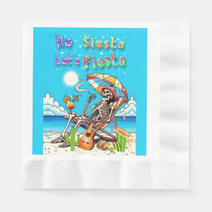 Serviette En Papier Pas de sieste Fiesta