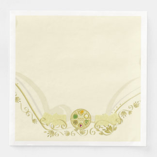 Serviette En Papier Passover Decorated