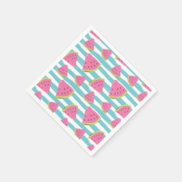 Serviette En Papier Pastèque