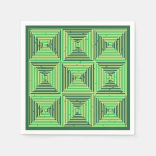 Serviette En Papier Patchwork de Maze