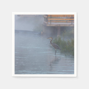 Serviette En Papier Patiemment en attente