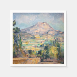 Serviette En Papier Paul Cezanne - Mont Sainte-Victoire