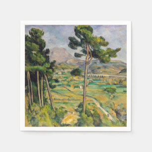 Serviette En Papier Paul Cezanne - Mont Sainte-Victoire et Viaduc