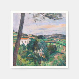 Serviette En Papier Paul Cezanne - Pin à Estaque