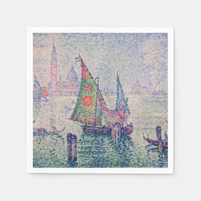Serviette En Papier Paul Signac (Devant)