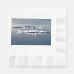 Serviette En Papier Paysage antarctique