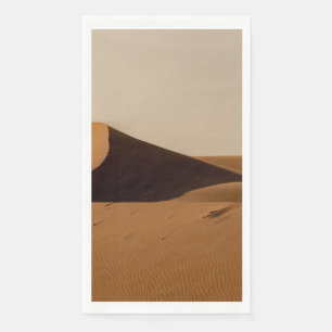 Serviette En Papier Paysage du désert des dunes de sable
