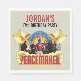 Serviette En Papier Peacemaker la série Anniversaire serviettes