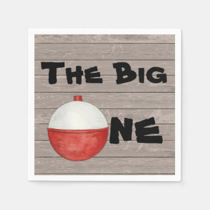 Serviette En Papier Pêche premier anniversaire