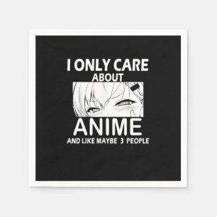 Serviette En Papier Peekabo Anime