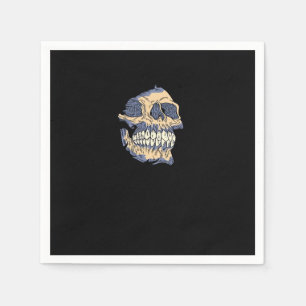 Serviette En Papier Peekaboo Crâne mortel