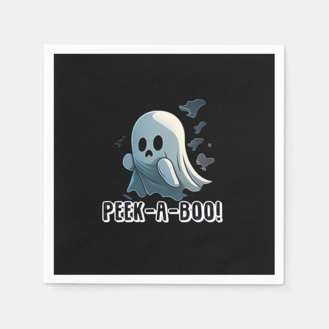 Serviette En Papier Peekaboo Halloween Edition (Devant)