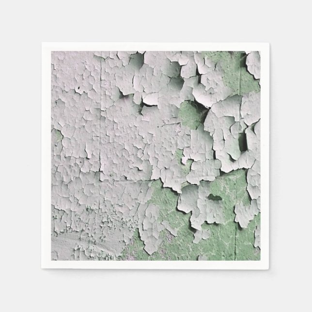 SERVIETTE EN PAPIER PEINTURE DE PEELING (Devant)