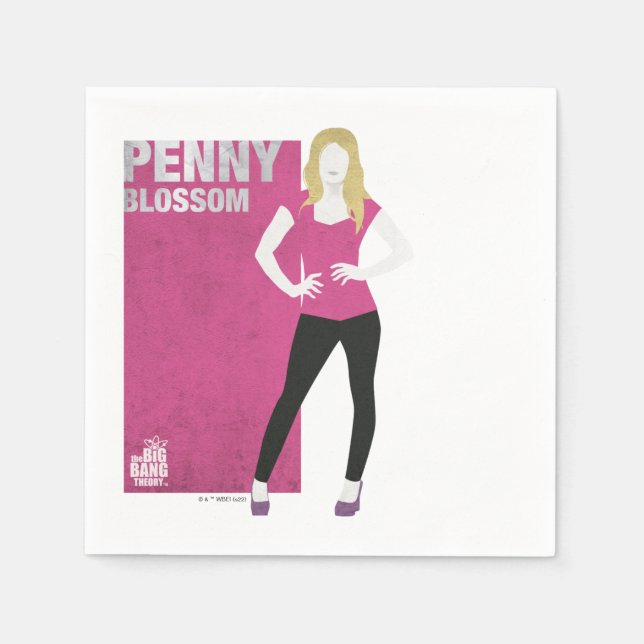 Serviette En Papier Penny Blossom (Devant)