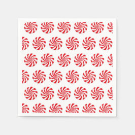Serviette En Papier Peppermenthe dure Candy Design Papier Napkin