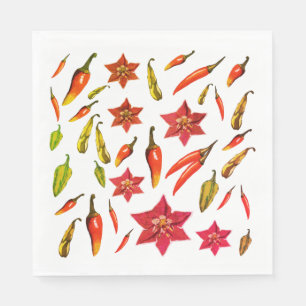 Serviette En Papier Peppers chili
