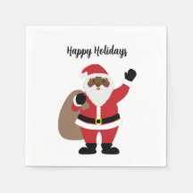 Père Noël afro-américaine