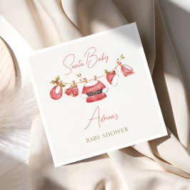 Serviette En Papier Père Noël Vêtements pour bébés Baby shower pour ga